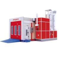 Smithde S-98 Diesel Burner Automatic Downdraft Paint Booth with CE